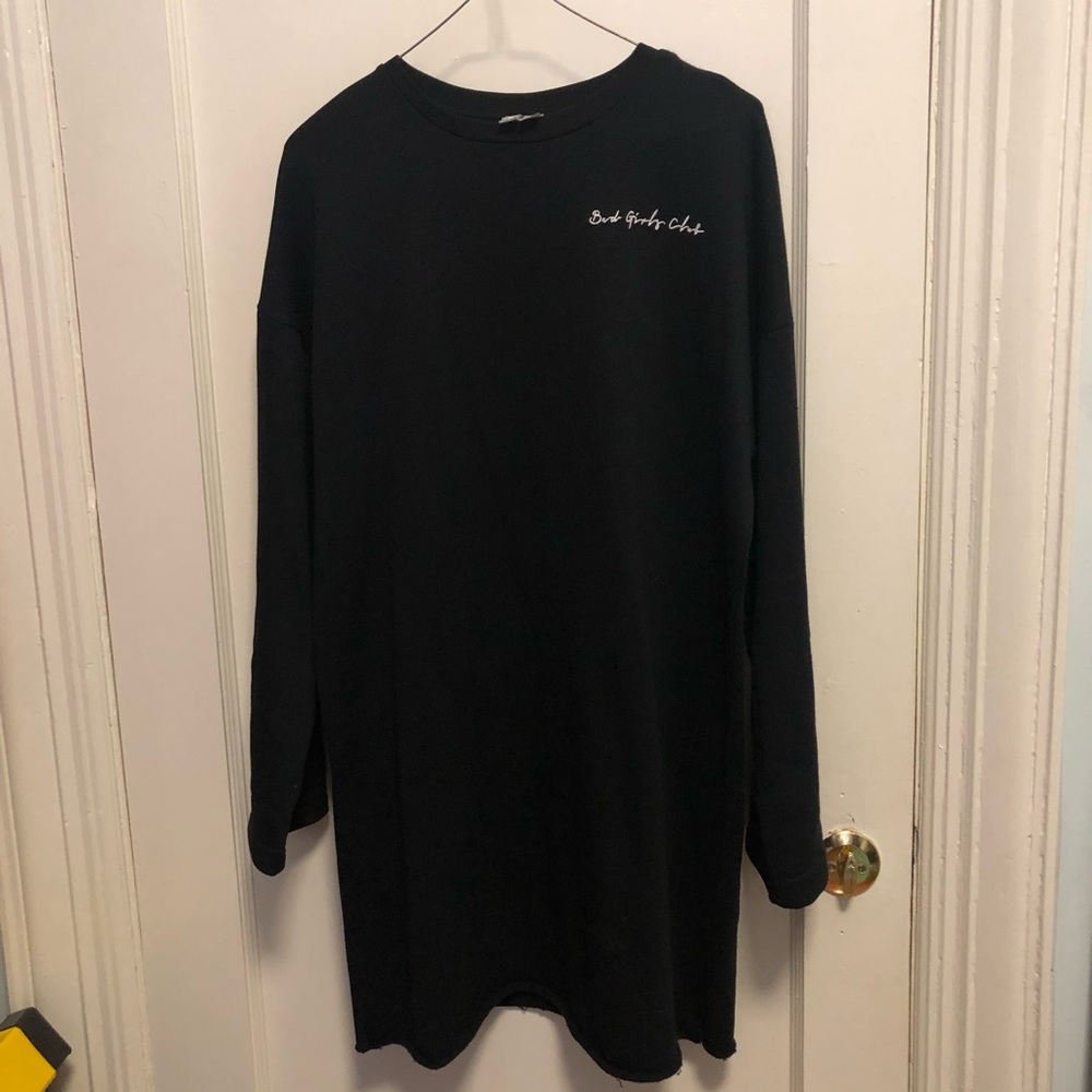 ASOS ‘Bad Girls Club’ Embroidered Sweater Dress